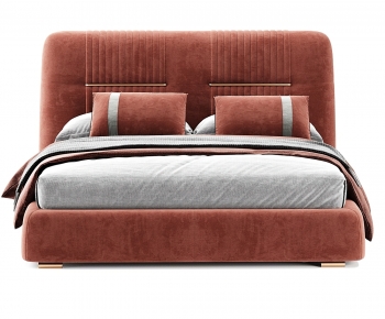Modern Double Bed-ID:432949174