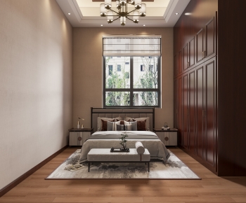 Chinese Style Bedroom-ID:627357964