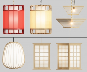 Japanese Style New Chinese Style Droplight-ID:943373925