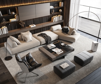 Modern A Living Room-ID:639475114