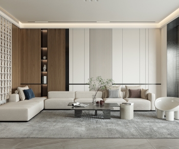 Modern A Living Room-ID:387110783