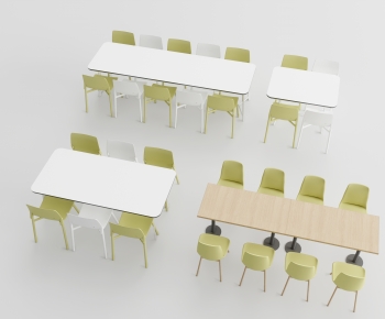 Modern Dining Table And Chairs-ID:296802042