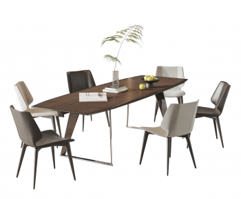 Modern Dining Table And Chairs-ID:566433915