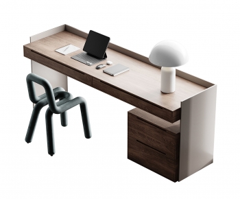 Modern Computer Desk And Chair-ID:460033898