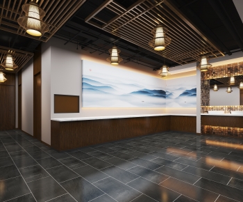 New Chinese Style Catering Space-ID:429223063