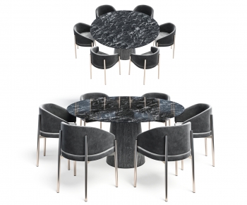 Modern Dining Table And Chairs-ID:306170075