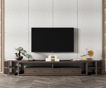New Chinese Style TV Cabinet-ID:880714895