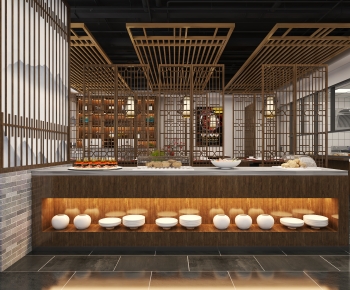 Chinese Style Catering Space-ID:127429017
