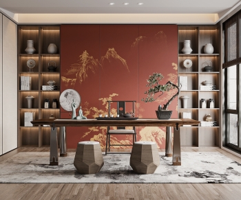 New Chinese Style Tea House-ID:212670098