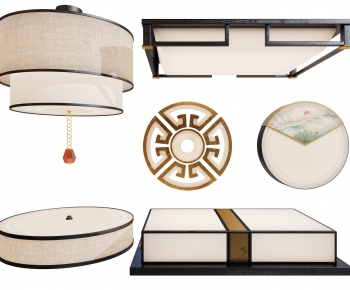 New Chinese Style Ceiling Ceiling Lamp-ID:988552099