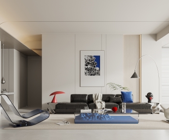 Modern A Living Room-ID:550703056