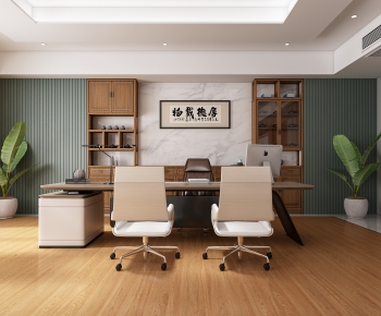 New Chinese Style Manager's Office-ID:926125052