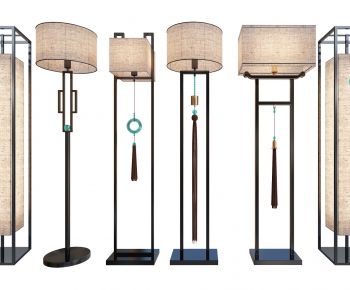Chinese Style New Chinese Style Floor Lamp-ID:836766965