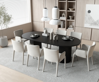 Modern Dining Table And Chairs-ID:221144918