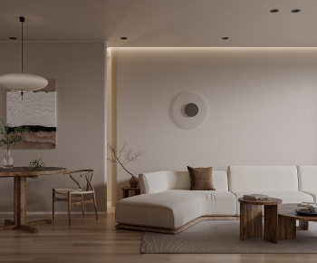 Wabi-sabi Style A Living Room-ID:717987061