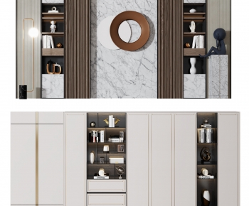 Modern Decorative Cabinet-ID:297494896