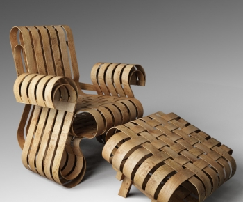 Modern Wabi-sabi Style Lounge Chair-ID:654484992