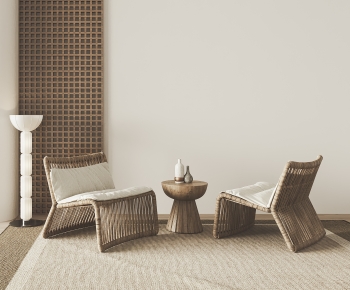 Wabi-sabi Style Lounge Chair-ID:686279068