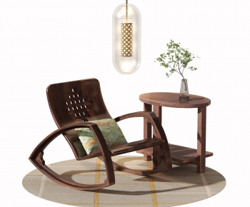 New Chinese Style Rocking Chair-ID:778479106