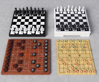 现代中国象棋，国际象棋，棋牌，围棋-ID:721122038