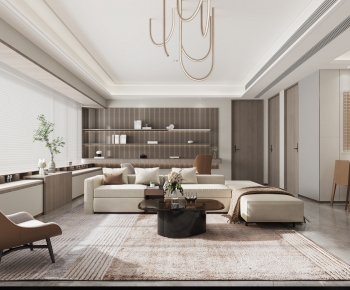 Modern A Living Room-ID:122148991