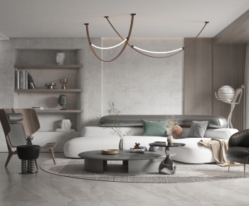 Wabi-sabi Style A Living Room-ID:784171107