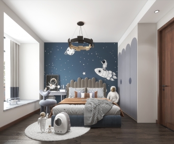 Modern Boy's Room And Son's Room-ID:140403036