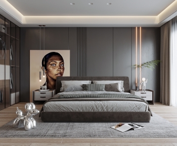 Modern Bedroom-ID:509694103