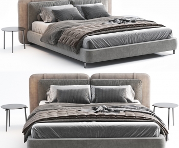 Modern Double Bed-ID:662513975