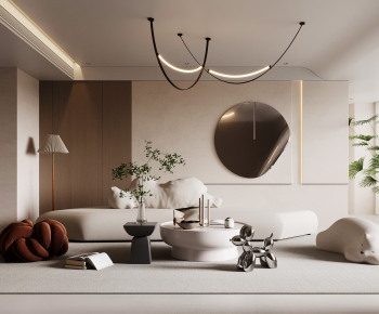 Wabi-sabi Style A Living Room-ID:285016065