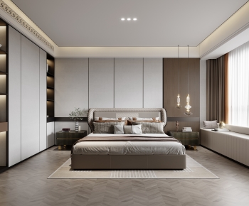 Modern Bedroom-ID:848745114