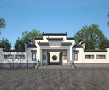 Chinese Style Facade Element-ID:187129021