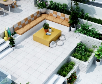 Modern Courtyard/landscape-ID:886420015