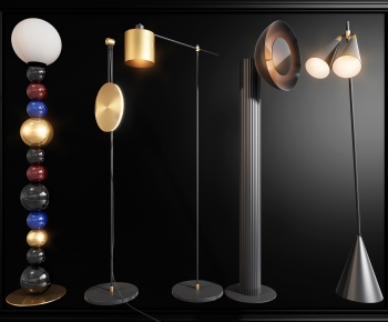 Modern Post Modern Style Floor Lamp-ID:202328927