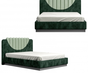 Modern Double Bed-ID:811005124