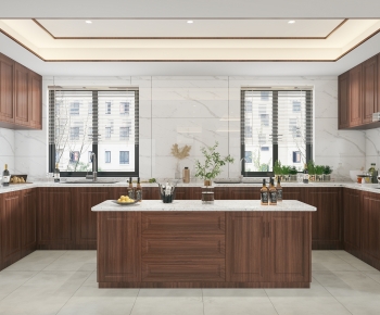 New Chinese Style Open Kitchen-ID:898916965