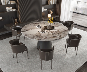 Modern Dining Table And Chairs-ID:988193999