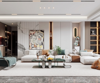 Modern A Living Room-ID:145029077