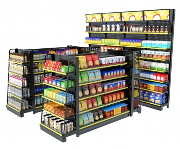Modern Supermarket Shelf-ID:896946912