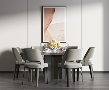 Modern Dining Table And Chairs-ID:899240029