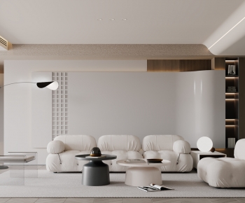 Wabi-sabi Style A Living Room-ID:567457914