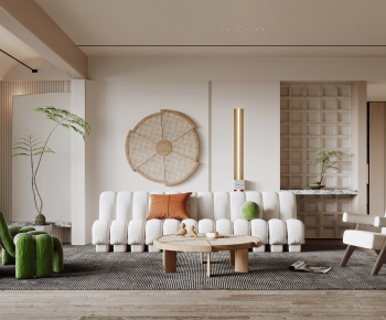 Wabi-sabi Style A Living Room-ID:368561038