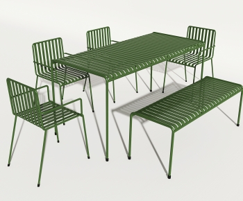 Modern Industrial Style Outdoor Tables And Chairs-ID:841473102