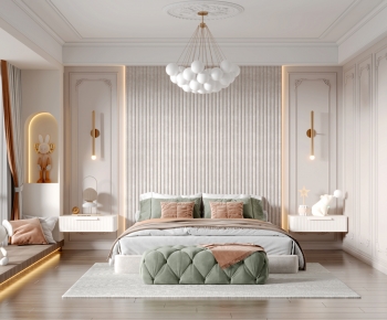 French Style Bedroom-ID:832294949