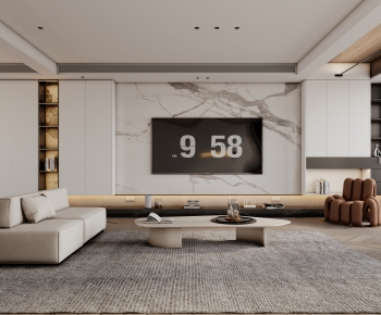 Modern A Living Room-ID:281620026