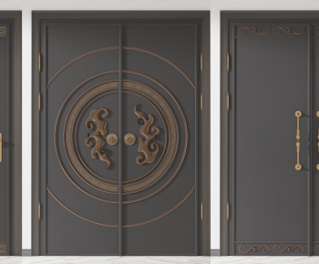 New Chinese Style Door-ID:781721122