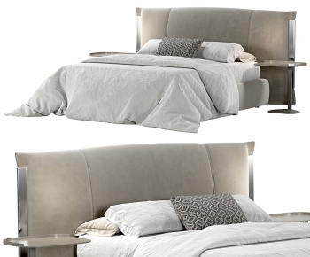 Modern Double Bed-ID:638004066