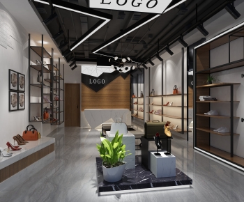 Industrial Style Shoe Store-ID:290348052