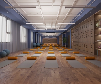 Modern Yoga Room-ID:465240966