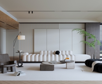 Modern A Living Room-ID:518615016